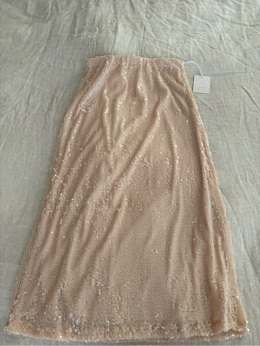 LC Lauren Conrad Sequin Maxi Skirt